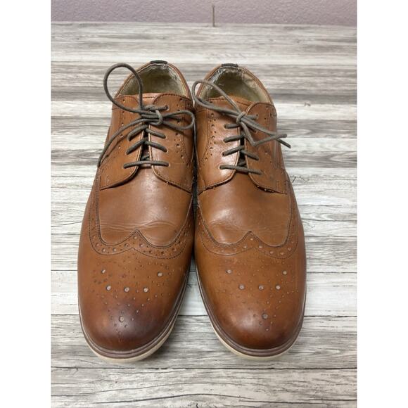 Florsheim Imperial Men’s 14M Brown Leather Wingtip Oxford Lace Up main image 7
